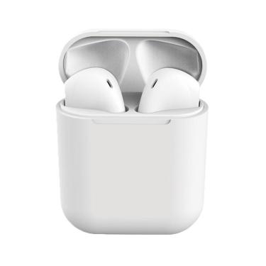 Imagem de Fone De Ouvido Wireless Inpods 12 Tws Bluetooth 5.0 Branco