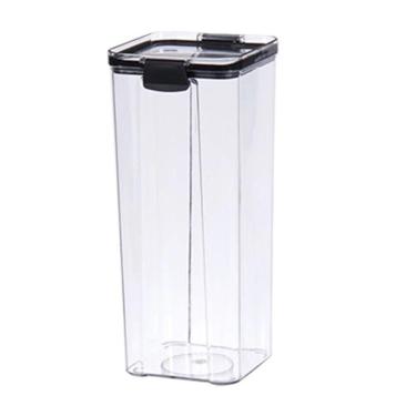 Imagem de Recipiente Plastico Transparente Pote Hermetico Para Armazenamento 700ml