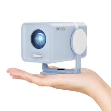 Imagem de DESS Projetor, mini projetor portátil, projetor com wif e Bluetooth