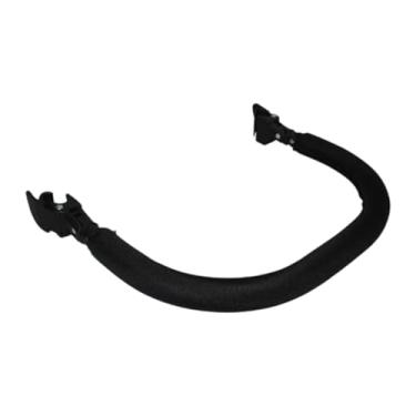 Imagem de Dynwave Apoio de braço com fixação de barra transversal, fácil instalação, proteção e multiuso, haste removível, alça de guidão, Preto