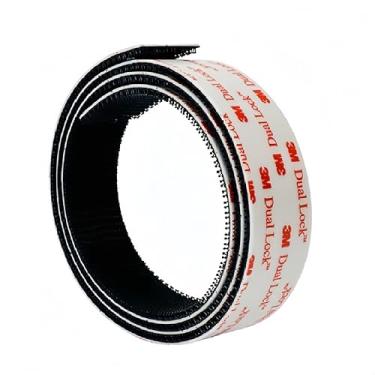 Imagem de SANKA 3M Dual Lock Sj3550 Fixadores Reutilizáveis Heavy Duty, Hook & Loop Strip Preto 1 Pol X 3,28 Pés. para Uso Interno/Externo, Ótimo para Metal, Vidro, Acrílico, Pc, Abs.