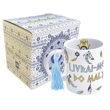 Imagem de Caneca com Pompom – Filtro dos Sonhos, Design Encantador, Ideal para Presentes e Decoração