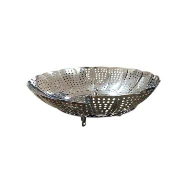 Imagem de Cesta de Cozimento a Vapor em Aço Inoxidável Panelas a Vapor, para Cozinha