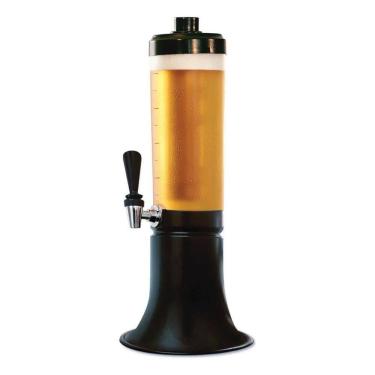 Imagem de 3X Torre Chopp 2L Com 2 Refil Gelantes Cor Preto