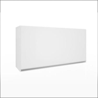 Imagem de Armário Top Class Aéreo 1,20 1 Porta Basculante Branco Brilho Batrol Branco Brilho