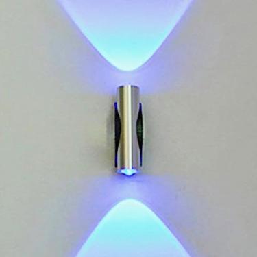 Imagem de Lâmpada de parede LEDs Iluminação de dois lados 176-265V Arandelas de parede interna Luminária externa de alumínio para escadas de quarto Corredor Sala de estar Decoração de casa