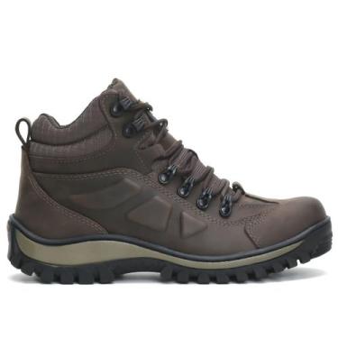 Imagem de Bota Adventure Trilha Couro Legítimo Palmilha Gel Anatômica 1901 com C