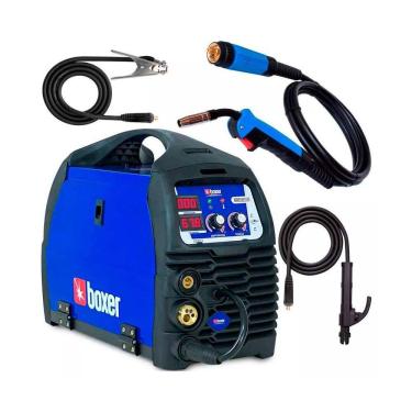 Imagem de Maquina De Solda Inversora Mig Mag 160A Bivolt Mig160F Boxer