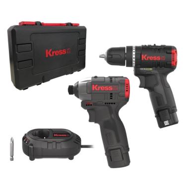 Imagem de Kit Kress 12v Brushless Kuc12 + Kub50.2 – Combo Potente, Resistente E Profissional Para Máxima Perfo