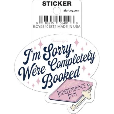 Imagem de Ata-Boy Adesivo Gilmore Girls Independence Inn We're Completely Booked Die Cut 7,6 cm