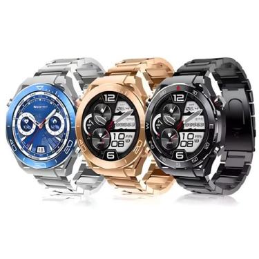 Imagem de Smart Watch Relógio De Luxo Masculino Hw5 Max Com 3 Pulseiras Bluetoot