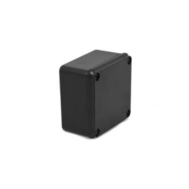 Imagem de Caixa Multibox Painel Elétrico Quadro Comando Plastico 11X11X6Cm Preta IP66