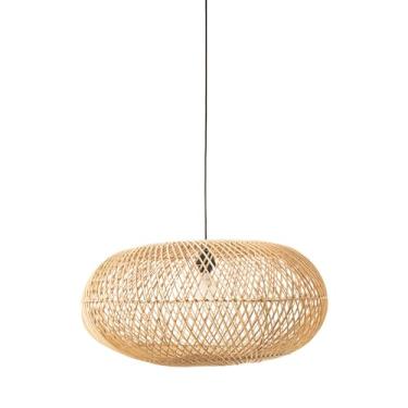 Imagem de Rafimex, Cúpula Para Luminária De Teto Em Rattan 60Cm X 30Cm Rafimex