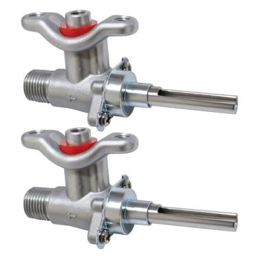 Imagem de WPW10206287 Válvula de queimador de superfície W10206287 Válvula de queimador a gás serve para Whirlpool KitchenAid Maytag modelos incluem 1872376 AP6017057 PS11750352 EAP11750352 (cinza 2 peças)