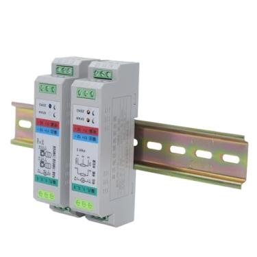 Imagem de KKSFBNKSK Conversor distribuidor isolador de sinal CC 4-20mA 0-20mA 0-75mV 5V 10V transmissor de isolamento inteligente de corrente e tensão (entrada 0-10V, saída 0-10V)