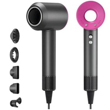 Imagem de Secador De Cabelo 5 Em 1 Turbo Com Bicos Magnéticos - Rick Imports