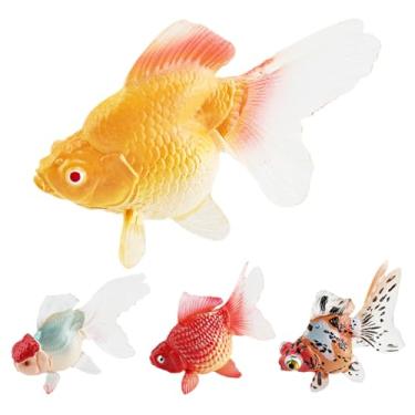 Imagem de Peixe de natação falso | Brinquedos de peixe realistas coloridos | Brinquedos e jogos para tanques de lago, decoração de casa, adolescentes, meninos, jovens, filhos, filhas, Dia das Bruxas