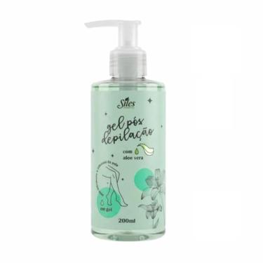 Imagem de Gel Pós Depilação Calmante Hidratante Aloe Vera 200ml Siles Sensível