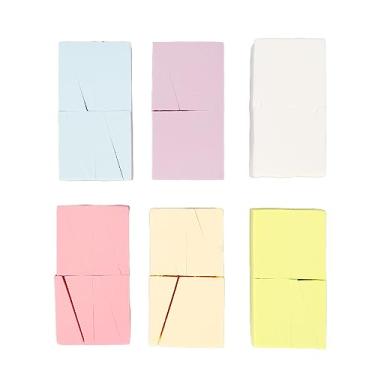Imagem de Esponjas macias para unhas gradientes, multifacetadas, alta densidade, pintura elástica uniformemente para manicure artística, 6 cores, 48 ​​peças, conjunto de esponja