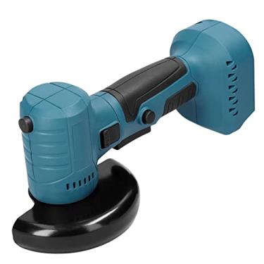 Imagem de Esmerilhadeira angular portátil sem fio brushless de 20V com rotação 180 máquina multifuncional polimento e corte botão constante capa proteção metálica potente para trabalho eficiente