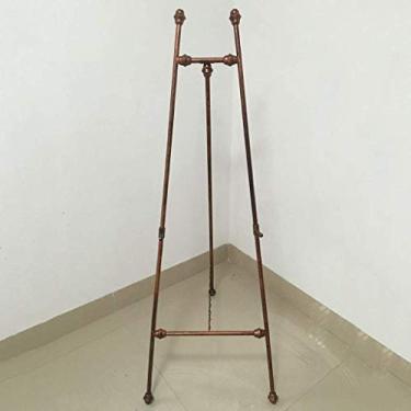 Imagem de CYYHGD Cavalete de artista para exibição de cavalete prancheta de desenho cavalete de arte multicolorida opcional em suporte de ferro forjado