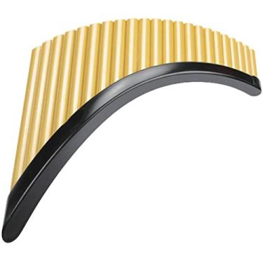 Imagem de Flauta Pan Flauta 22 tubos plástico ABS ou material de bambu flauta chave G Panpipes instrumentos musicais