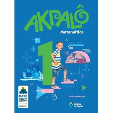 Imagem de Livro - Akpalô Matemática - 1º ano - Ensino fundamental I
