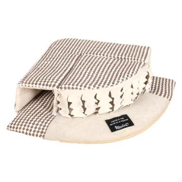 Imagem de Generic Esconderijo para Porquinho-da-Índia, Túnel para Hamster, Quente, Macio e Antiderrapante, Acessórios para Brinquedos de Pequenos Animais, Acessório, Bege