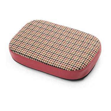 Imagem de Almofada de cobertura de console central de carro de 30 x 20 x 5 cm, almofada universal de apoio de braço de espuma de memória, tapete de caixa de apoio de braço de couro antiderrapante e resistente