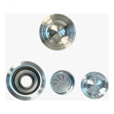 Imagem de Válvula Americana Ralo Inox 4.1/2 Cozinha Luxo Pino Inox