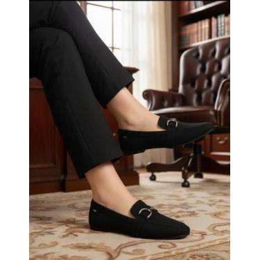 Imagem de sapato feminino dakota mocassim coniglio Cor:pretoTamanho:35, Preto, 3