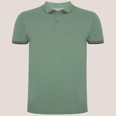 Imagem de Camisa Polo Dudalina Piquet Jacquar Masculino-Masculino
