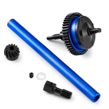 Imagem de BRKRC Steel Aluminum 7075 Alloy Front & Centre & Rear Complete Differential for Tra-xxas 1:16 Mini Maxx 4WD Mini XRT VXL-3S Monster Truck Upgrades (Centre Complete Differential)