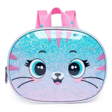 Imagem de Lancheira Térmica Pack Me Cat Brilhosa Lilás