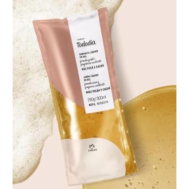 Imagem de Natura - Linha tododia - Sabonete Líquido Para o Corpo Noz Pecã e Cacau - Refil 300 ml