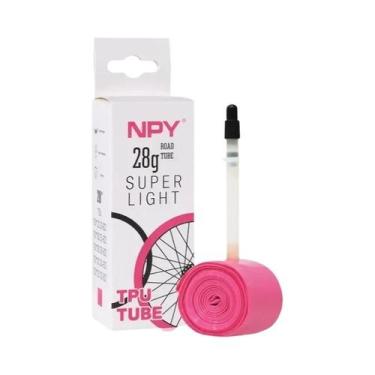 Imagem de Câmara De Ar Ultra Leve NPY Anti-Furo TPU 700C Para Bicicletas De Estr