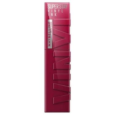 Imagem de Batom Labial Maybelline SuperStay Vinyl Ink Unrivaled-Feminino