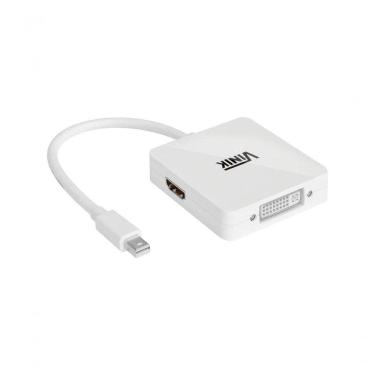 Imagem de Adaptador Mini Displayport X Dvi/hdmi/displayport 3 Em 1