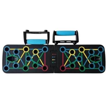 Imagem de Apoio para Flexão e Prancha de Braço - Equipamento de Treino Livre, Ideal para Costas, Ombros e Core, Resistente e Anti-Derrapante, Treino em Casa ou Academia