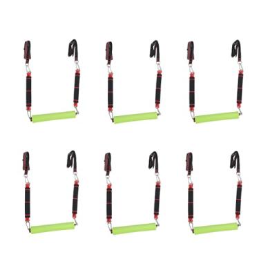 Imagem de Alomejor Pull Up Assist Bands, Elastic Pull Up Assistance Band Com âncora de Porta para Academia Em Casa, (6 Tipo de paus (capacidade de carga de 180 lb))