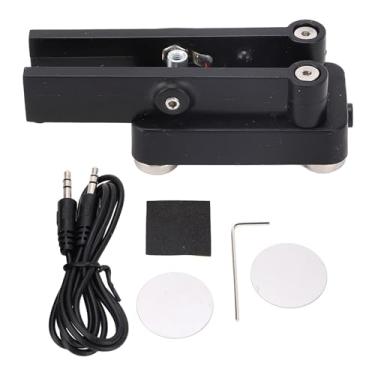 Imagem de FTVOGUE Chave Telegráfica de pá Dupla Com Base Magnética e Cabo de 3,5 Mm para Prática de Código Morse de Rádio Amador, Caixa Portátil de Keyer CW ABS