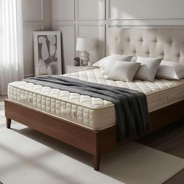 Imagem de Cama Baú Queen e Cabeceira + colchão Toulon D33, Dupla Face