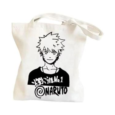 Imagem de Bolsa Tote Dobrável De Grande Capacidade NARUTO Anime, Bolsa De Ombro 