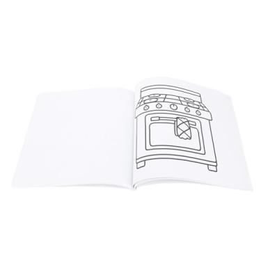 Imagem de Dioche Livro para Colorir Não Permeável Bonito Desenho Animado Pintura de Doodle Páginas para Colorir para Adultos Adolescentes Relaxamento Alívio do Estresse Atividade Artística 100