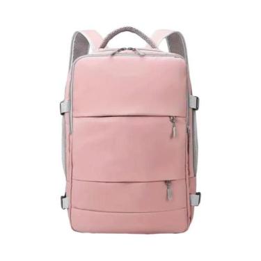 Imagem de Mochila Feminina Multifuncional Impermeável De Grande Capacidade Com C