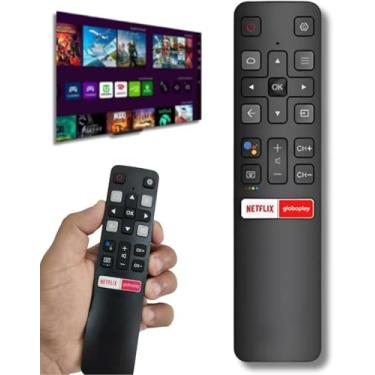Imagem de Controle Remoto Compatível Com Smart TV TCL ou SEMP Com Teclas Netflix Globoplay