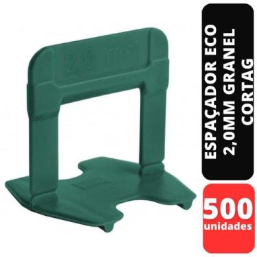 Imagem de Kit C/500Pc Espaçador Eco 2,0Mm Granel Cortag