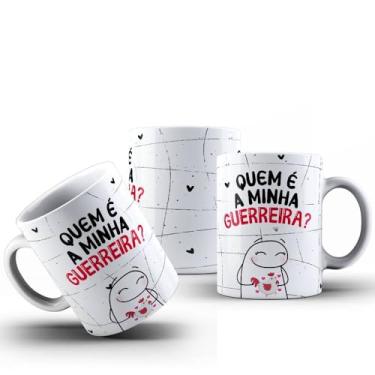Imagem de Caneca Frase Quem É A Minha Guerreira? Amiga Porcelana 325ml