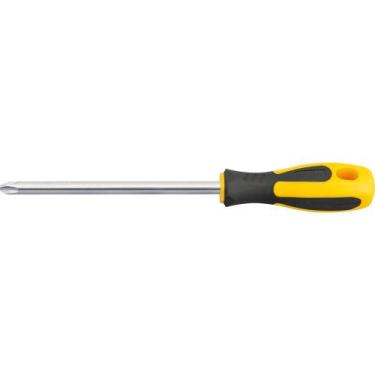 Imagem de Chave phillips 3/8x6" n.4 vanád. cabo anatômico emborrachado - Vonder 