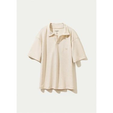 Imagem de Camisa Polo Infantil Menino Oversized Com Linho-Masculino